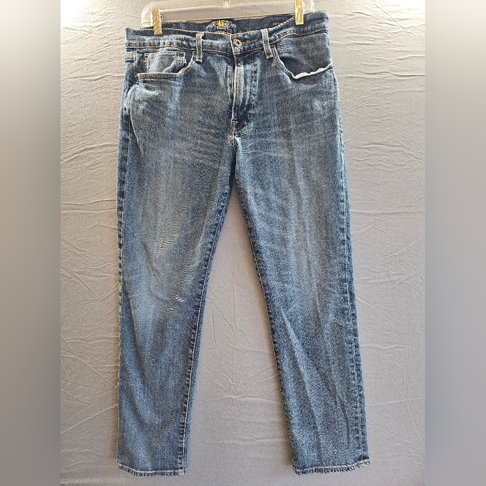 Lucky Brand Men's Relaxed Fit Blue Jeans 33x30 Pre-Owned Excellent
